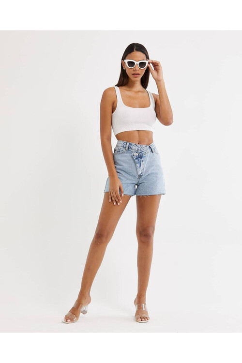 W1427 DENIM ŞORT