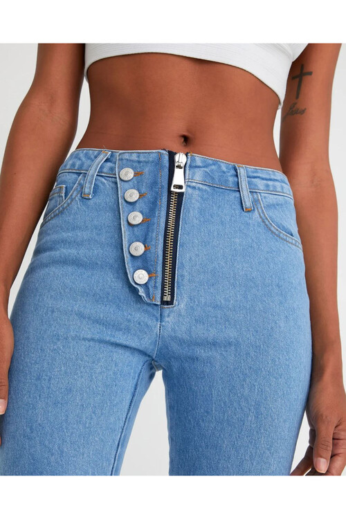 W1444 FERMUARLI SKINNY JEAN