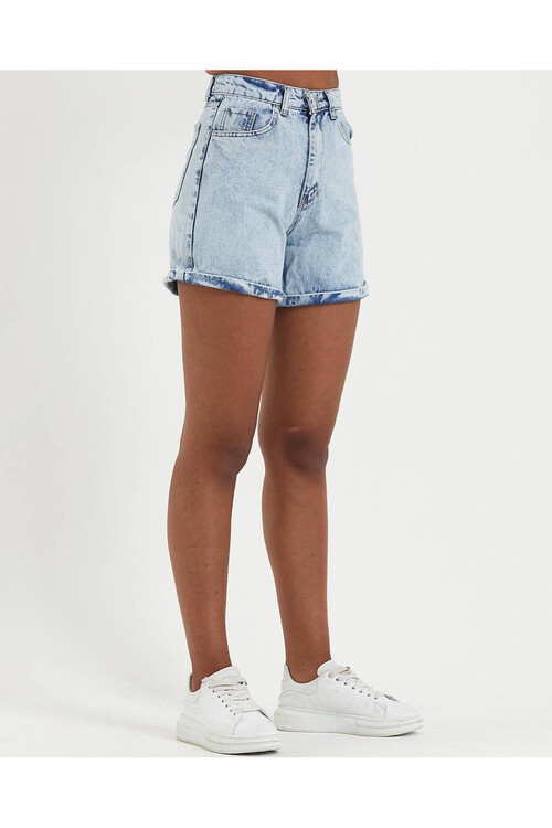 W1492 DENIM ŞORT 