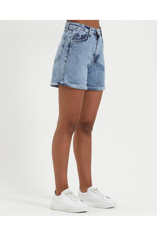 W1492 DENIM ŞORT 